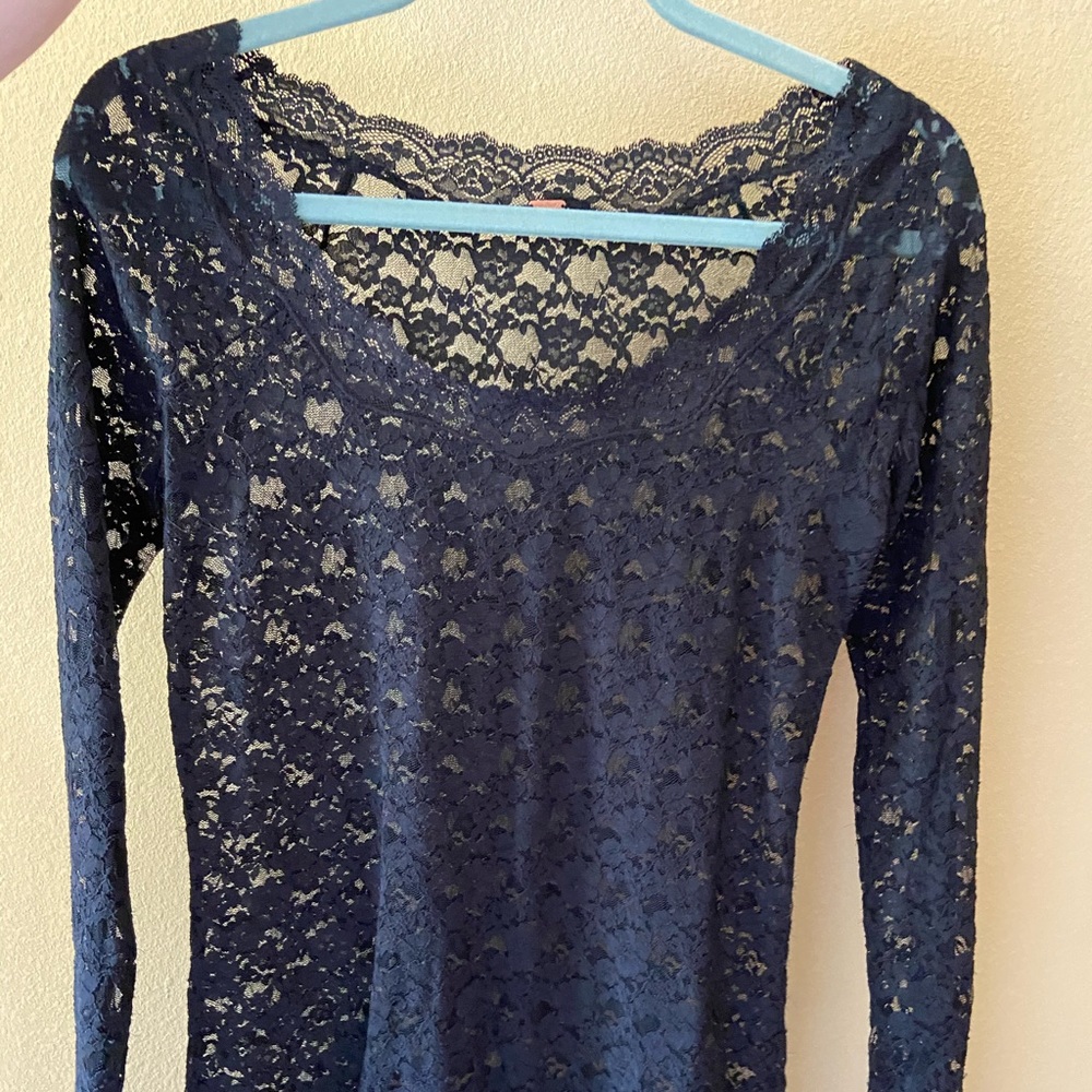 Free people lace shirt